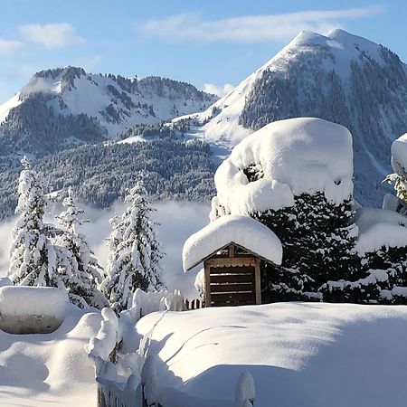 Les Chalets-Hotel De La Croix-Fry Manigod Exteriér fotografie