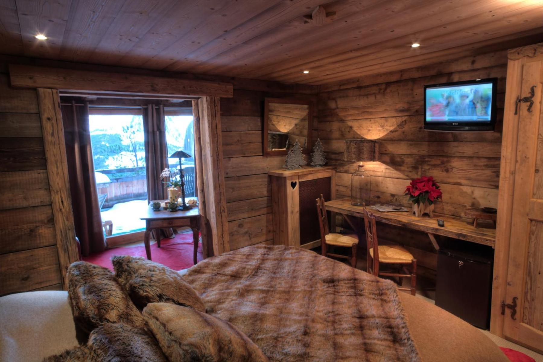 Les Chalets-Hotel De La Croix-Fry Manigod Pokoj fotografie